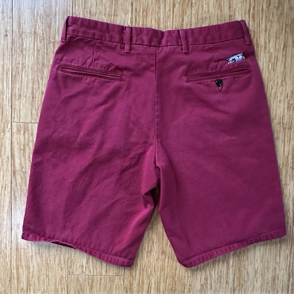 Dockers Rare Arkansas Razorback  Mens Chino Red Shirts 32
